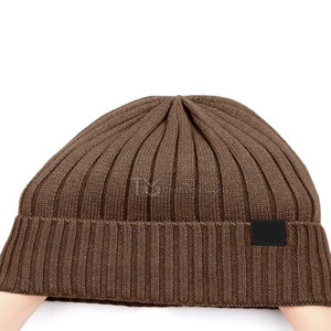 Premium Quality Latest Design Jacquard Beanie Hats Wholesale Made Wool & Cotton Material Beanie Hats - Product Image 2