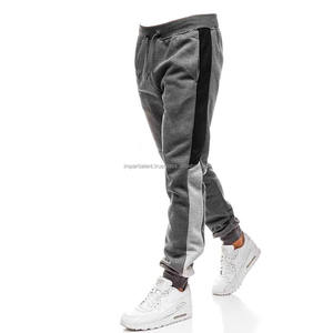 กางเกงจ็อกเกอร์รุ่นใหม่ปี 2026 ผลิตตามสั่ง ผ้าฝ้ายสีดำล้วน ยางยืด สไตล์สตรีทแวร์ กางเกงวอร์มขายดี กางเกงแทร็คแพนท์สำหรับผู้ชาย - Product Image 1