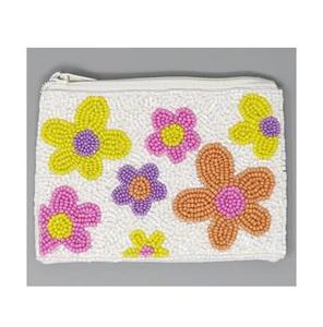 Beaded Bride <b>Coin</b> <b>Purse</b> Zipper Closure Handmade Luxury Mini Women's Gift - Product Image 4