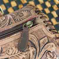 Sac à main Speedy en cuir artisanal occidental avec motif As de Pique, grand sac à main pour femme, sac de voyage, joli sac à bandoulière
