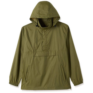 New Fashionable Long Sleeve Custom Design Men's Windbreaker <b>Jacket</b> with Stand Collar Canvas Fabric Reasonable Price - Product Image 1