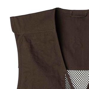 Hot Selling High Quality Solid Sleeveless Twill Fabric Hunting <b>Vest</b> for <b>Men</b>-Breathable & Comfortable Adult Use Customizable - Product Image 1