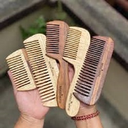 Nuevo peine de madera con dientes estrechos para regalos artesanales de madera - Product Image 3