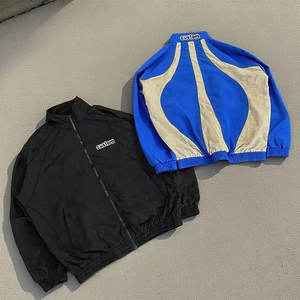 Conjunto de Chaqueta Cortavientos para Mujer, Estilo Urbano 2025, Transpirable, Elegante, con Decoración Estampada, Buena Calidad, Ropa Casual, 100% Nailon - Product Image 4