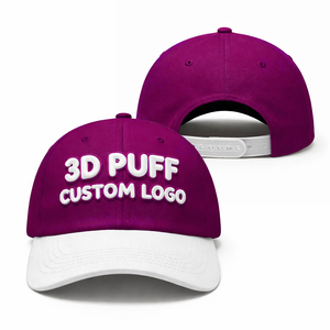 Gorras de Béisbol Duraderas con Logotipo Personalizado, Transpirables, de Algodón y Poliéster, de Secado Rápido, Estilo Casual Urbano, con Impresión 3D en Relieve - Product Image 6