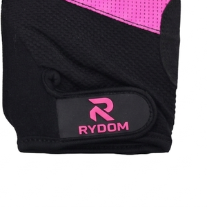 Guantes Deportivos para Mujer al por Mayor, Color Rosa, Medios Dedos, Transpirables, Antideslizantes, para Levantamiento de Pesas, Fitness, Ciclismo - Product Image 2