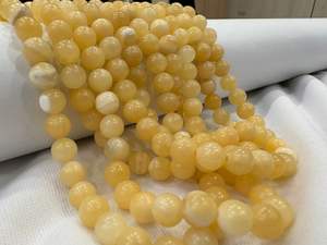 Perles de pierres précieuses rondes de 10 mm en gros pour la fabrication de bijoux - Product Image 3