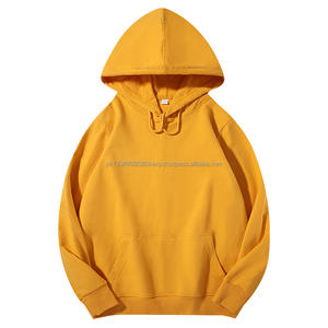 Sweat à Capuche en Coton Spandex 26 Couleurs Printemps Automne Couleur Pure Hommes Femmes Logo Imprimé Polaire Vente en Gros Sweats à Capuche Personnalisés - Product Image 3