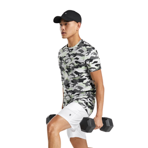 Pantalones Cortos Deportivos para Hombre, Ajustados, de 7 Pulgadas, Ligeros, para Entrenamiento, Running y Fitness, Color Blanco - Product Image 3