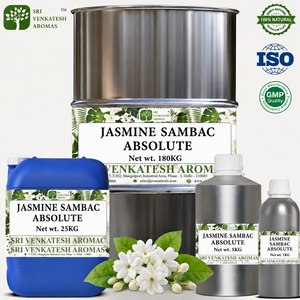 Jasmine Sambac Absolute Cosmetic Grade Floral Extract for Perfumery Skincare Aromatherapy Soap Making Bulk OEM ODM Supply - Product Image 2