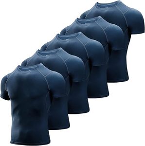 T-shirt personnalisé pour homme en coton 100% écologique, respirant, séchage rapide, 220g, imprimé en sérigraphie, tricoté uni, service OEM - Product Image 6