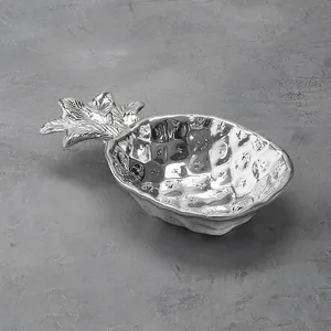 Trending Sculptural <b>Metal</b> <b>Bowl</b> with Flowing Organic Shape for Modern Dining and Hospitality InteriorsContemporary Handmade <b>Metal</b> - Product Image 2