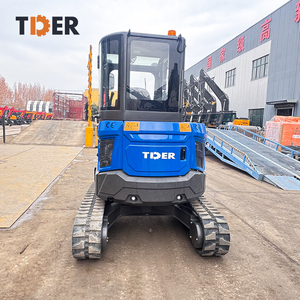Escavadeira Mini Hidráulica TCE40 de 4 Toneladas da Marca Chinesa TDER com Controles Piloto e Motor Kubota - Product Image 5