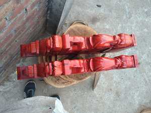 Hand carving Wooden <b>Elephant</b> for Home <b>Decor</b> - Product Image 4