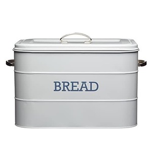 Carbon Steel Cream White Food Storage Canister <b>Large</b> Round Metal Cookie Storage <b>Jar</b> Printed Biscuit Container <b>Sweet</b> Treats <b>Jars</b> - Product Image 2