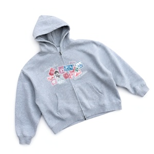 เสื้อฮู้ดโอเวอร์ไซส์ผ้าฟลีซพรีเมียมสำหรับผู้ชาย ระบายอากาศได้ดี สวมใส่สบายทุกวัน พร้อมฮู้ดปรับได้ ลายเรียบ ขนาด OEM ขายส่ง - Product Image 2