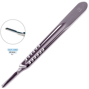 Manche de scalpel dentaire professionnel réutilisable de qualité supérieure à marque privée - Product Image 5