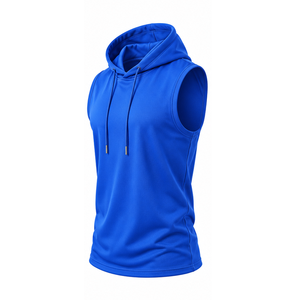 Sudadera sin Mangas para Hombre, con Logotipo Personalizado, de Algodón y Felpa, para Entrenamiento Atlético, Gimnasio, Fabricante de Ropa Deportiva de Marca Privada - Product Image 5