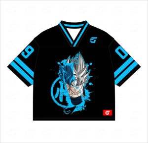 Maillots d'anime entièrement personnalisés en tissu mesh polyester, impression par sublimation, coupe ample, fabriqués au Pakistan - Product Image 3