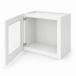 Venta al por Mayor de Gabinetes de Pared con Puerta de Vidrio de 21 x 18 Pulgadas, Estilo Shaker Blanco, RTA, Fabricante OEM de Vietnam - Product Image 3