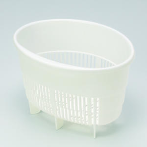 Bidone dei rifiuti alimentari bianchi Inomata - Product Image 1