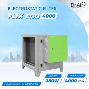 Dr.Air FLIX ECO-6000 Energy-Saving Electrostatic <b>Dust</b> <b>Collector</b> 6000 m³/h Powerful Airflow with Low Power Consumption - Product Image 6