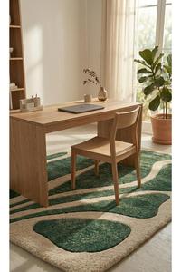 Modern <b>Hand</b> <b>Tufted</b> Wool Area <b>Rug</b> with Custom Design and Anti-Slip Backing for Interiors - Product Image 4