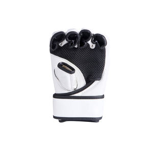 Gants de boxe MMA professionnels en cuir de vachette 16 oz avec fermeture auto-agrippante haute densité pour le kick-boxing, le Sanda et l'entraînement MMA - Product Image 3