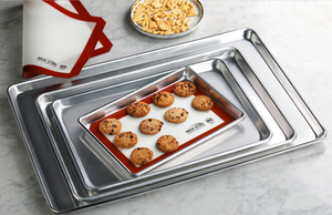 Bandejas y moldes para hornear de aluminio, bandejas para panecillos sin recubrimiento, ecológicas, bandejas de aluminio para panadería Henry Foodservice Gauge - Product Image 6