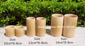 Eco2go Vietnam <b>Double</b>-<b>Wall</b> Heat Resistant Bamboo <b>Cup</b> | Portable Reusable <b>Coffee</b> <b>Cup</b> - Product Image 4