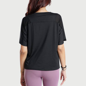 Ropa Deportiva para Mujer, Camiseta para Correr al Aire Libre, Talla Grande, Poliéster/Spandex, Elástica, Tejida, para Entrenamiento - Product Image 6