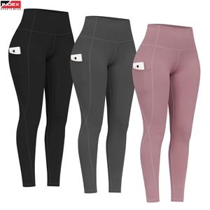 Leggings de Yoga Transpirables de Cintura Media para Mujer, Ropa Deportiva Elástica, Estilo Hip Hop, OEM - Product Image 1