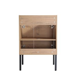 24 pollici Freestanding bagno di conversione flottante opzionale 24*18-00324IMO-1(KD-imballaggio) con armadio incluso - Product Image 5