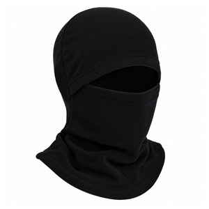 Pasamontañas Negro Personalizado de Tela Elástica de Alta Calidad, Diseño de Cobertura Completa del Cuello, Ajuste Cómodo, Uso Diario - Product Image 4