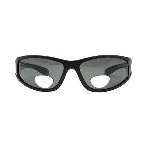 Bifocal Polarized Full Rim Shield Fishing Sunglasses Wraparound PC Frame UV400 Unisex Adult <b>Eyewear</b> Custom Logo - Product Image 5