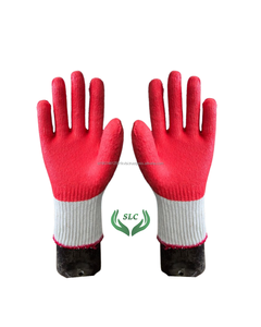 Guantes de Seguridad Industriales Antideslizantes, Resistentes, Transpirables, Texturizados, de Algodón 10G, Antiestáticos, para Uso General y Trabajo Pesado - Product Image 2