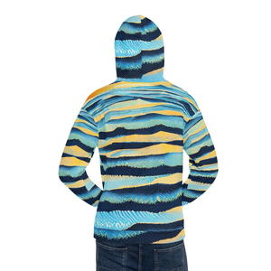 Sweat-shirt délavé à l'acide de haute qualité pour homme, avec logo personnalisé, style tie-dye, vêtement de mode streetwear professionnel, Nouveauté 2026 - Product Image 3