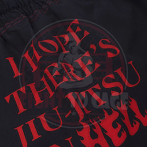 Shorts de boxe MMA noir et rouge, haute respirabilité, durables, extensibles, légers, 100% polyester, service OEM/ODM, unisexe adulte - Product Image 5