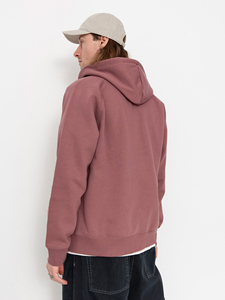 Sweat-shirt à capuche zippé anti-boulochage pour homme, en molleton de coton uni, manches régulières, idéal pour l'hiver, avec logo sur la manche gauche - Product Image 4