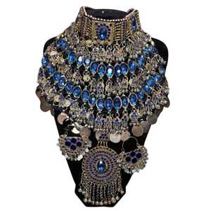 Joyería Afgana Vintage de Alta Calidad Hecha a Mano con Diseño Hermoso y Personalizado para Adultos, Precio al por Mayor, Conjuntos de Joyería Afgana para Mujer - Product Image 1