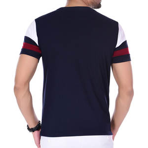 Camisetas para hombre con MOQ bajo, camisetas de color sólido para hombre, camisetas personalizadas con tu propio diseño para venta en línea. - Product Image 4