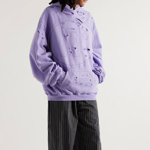 Service OEM – Sweats à capuche 100 % coton vieilli, respirants et chauds pour l'hiver – Vente en gros de haute qualité - Product Image 2