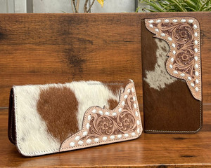 Carteras largas multitarjeta de negocios de cuero mecanizado a mano de gran capacidad para hombres, carteras plegables de piel de vaca de estilo Vintage - Product Image 6