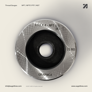 Calibradores de Rosca NGT/NPT/PTF/NPTF, Tipo GO/NOGO, de Doble y Simple Extremo, Rosca Cónica de 60 Grados, para Inspección de Tuberías de Petróleo y Gas - Product Image 3