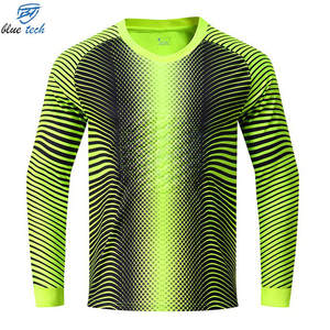 Uniforme de Portero de Fútbol al por Mayor, Conjunto de Camiseta y Pantalones Acolchados Transpirables con Estampado Personalizado, Jersey de Portero de Fútbol OEM - Product Image 5