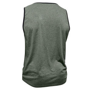 Débardeur 100 % coton à séchage rapide, sans manches, pour sport, entraînement, avec logo personnalisé, style musculaire, imprimé, pour gym et fitness – Vente en gros - Product Image 5