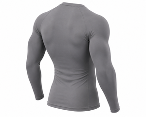<b>Men's</b> Long Sleeve Quick Dry <b>Compression</b> T-<b>Shirt</b> Eco-Friendly Breathable Spandex/Polyester for Running Gym Workout Sportswear - Product Image 5
