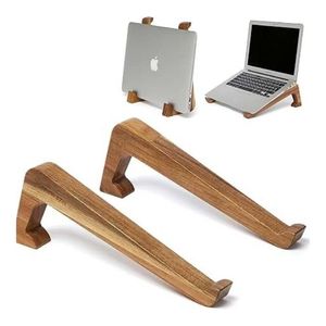 Support pour ordinateur portable en bois BLUE LOTUS FARM Aaron Le avec trépied réglable, design écologique pour ordinateurs portables et tablettes - Product Image 6