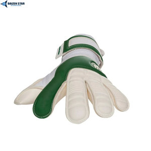 Gants de gardien de but de football durables, paume en latex antidérapante, respirants, fermeture auto-agrippante, protection des doigts et du pouce pour l'entraînement - Product Image 2