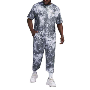 Ensembles de survêtements d'été à motifs unis pour hommes – Vente en gros – Offres spéciales - Product Image 1